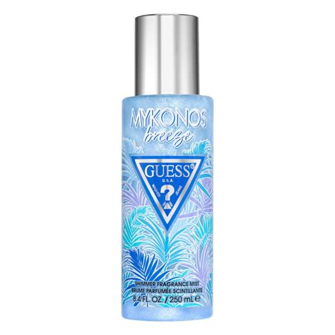 GUESS BODY MIST MYKONOS SHIMMER FRAGRANCE 250ML %%