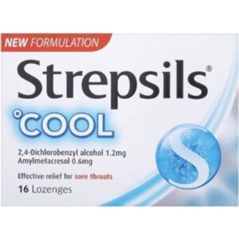 STREPSILS (COOL) 16 LOZENGES 170