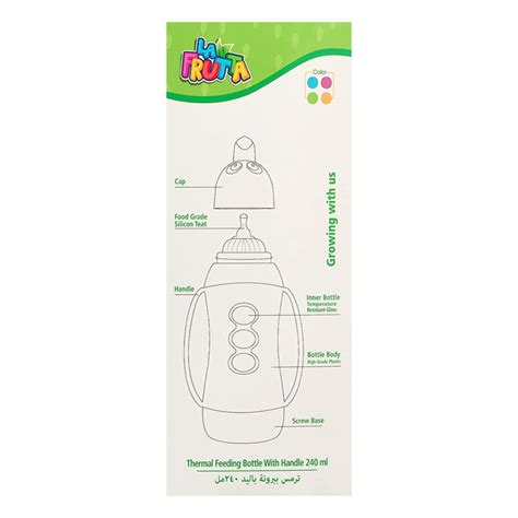 LA FRUTTA FEEDING BOTTLE +4M 240ML (0553)