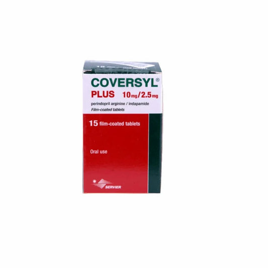 COVERSYL PLUS 10 MG 2.5 MG 15 TAB ---