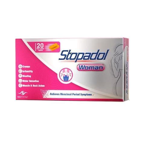 STOPADOL WOMAN 20 CAP