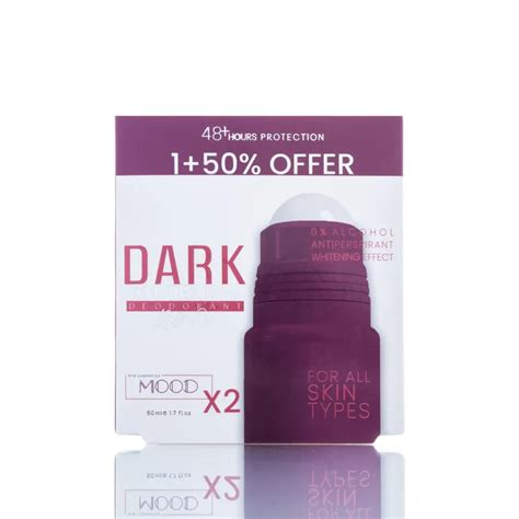 MOOD DARK DEO ROLL ON 50ML OFFER