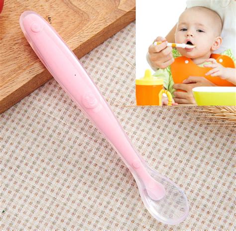 BABY TIME SILICONE FEEDING SPOON 1PCS (BT112) Hanging