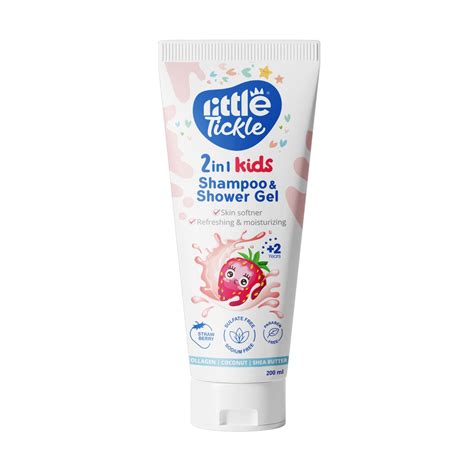 LITTLE TICKLE SHAMPOO SHOWER GEL STRAWBERRY 200ML