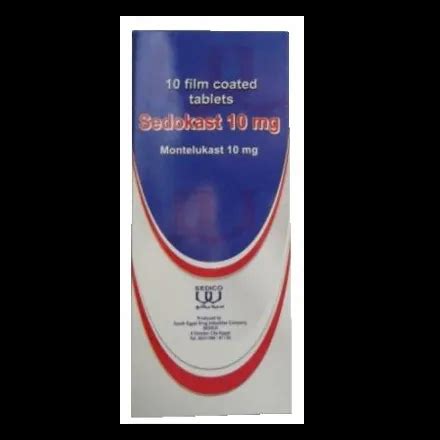 SEDOKAST 10 MG 10 TAB --