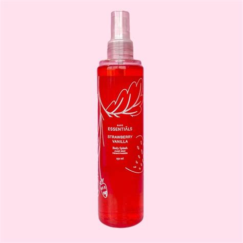 ESSENTIALS BODY SPLASH STRAWBERRY VANILLA 250ML