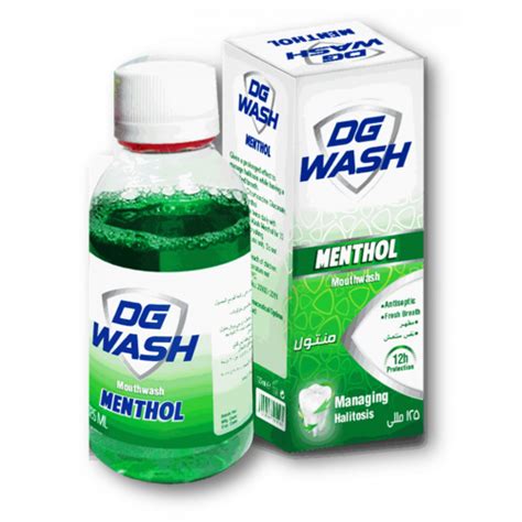 DG WASH MOUTH MENTHOL 350ML