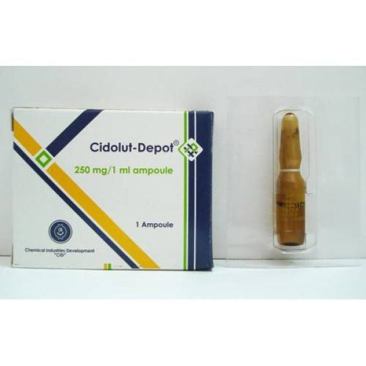 CIDOLUT - DEPOT 250 MG 1 AMP 1 ML ---