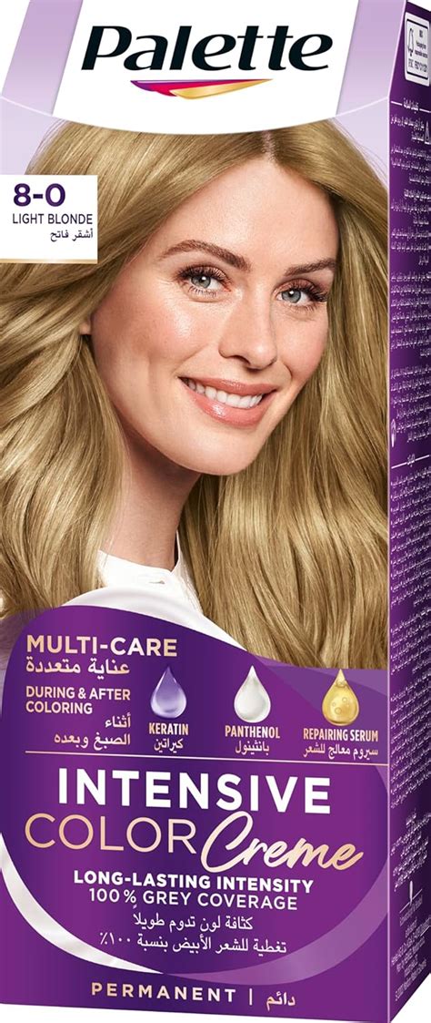 PALETTE INTENSIVE HAIR COLOR 8-0 LIGHT BLONDE OFF20