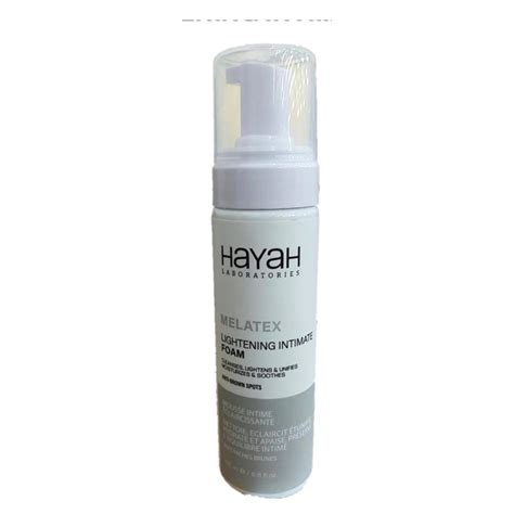 HAYAH MELATEX LIGHTENING INTIMATE FOAM 200ML