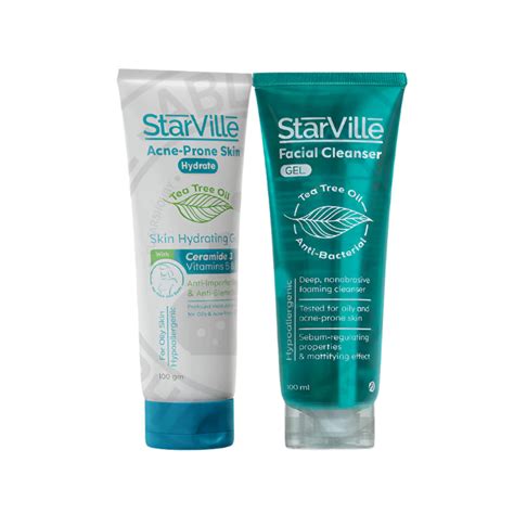 STARVILLE (FACIAL CLEANSER100ML+ACNE PRONE GEL100ML) OFFER