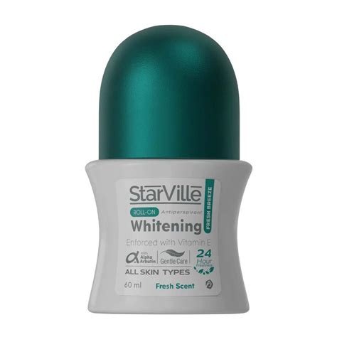 STARVILLE ROLL-ON WHITENING 60ML+SOAP 90GM OFFER