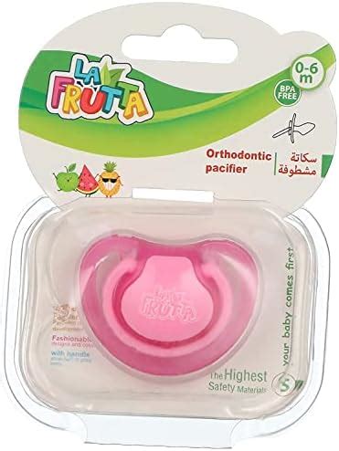LA FRUTTA ORTHODONTIC PACIFIER 0-6M (22663) Beveled Pacifier