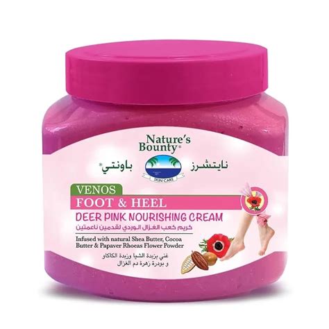 NATURES BOUNTY VENOS FOOT HEEL PINK CREAM 500ML