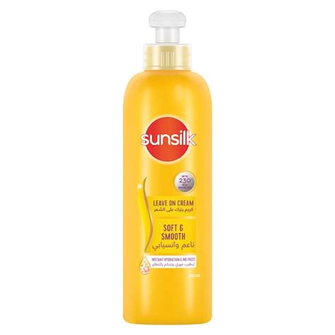 SUNSILK LEAVE ON CREAM SOFT SMOOTH 200 ML