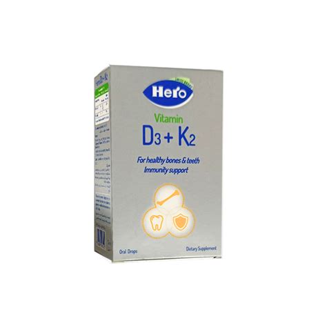 HERO VI D3 +K2 ORAL DROPS 10 ML