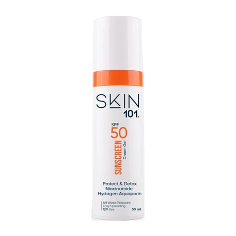 SKIN 101 SUNSCREEN SPF50 CREAM GEL 50ML