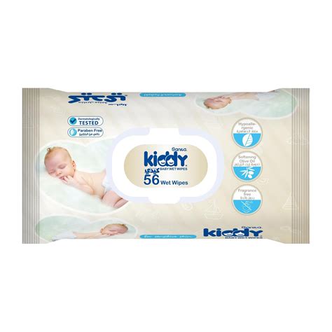 SANITA KIDDY BABY SENSITIVE 56 WET WIPES