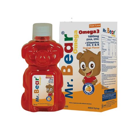 MR.BEAR PLUS OMEGA 3 400 ML