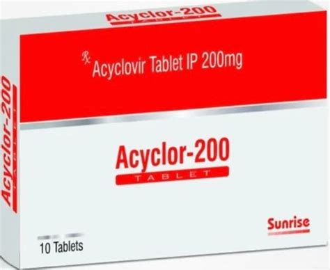 ACIGLOTIR 200 MG 30TAB