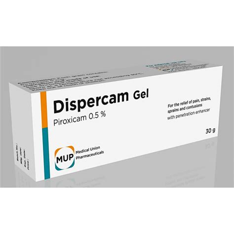 DISPERCAM 30 GM GEL --
