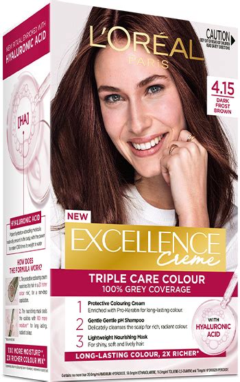 LOREAL EXCELLENCE CREME 4.15 BROWN