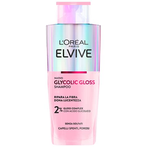 LOREAL GLYCOLIC GLOSS SHAMPOO 200ML