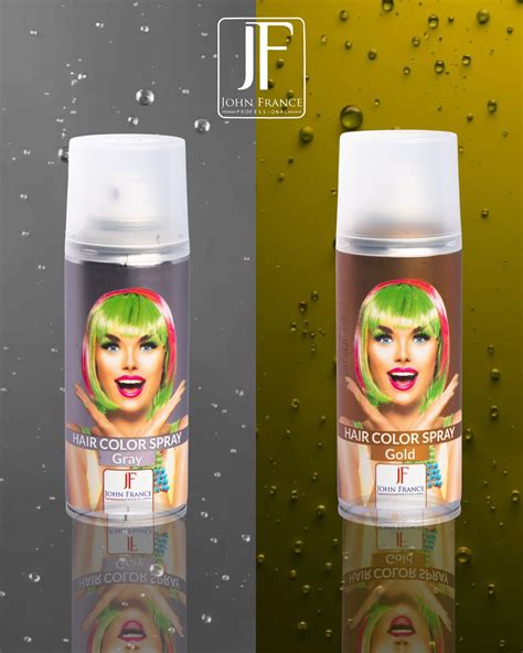 JOHN FRANCE HAIR COLOR SPRAY (GOLD) 150ML