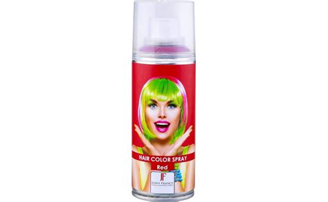 JOHN FRANCE HAIR COLOR SPRAY (WINE RED) 150ML