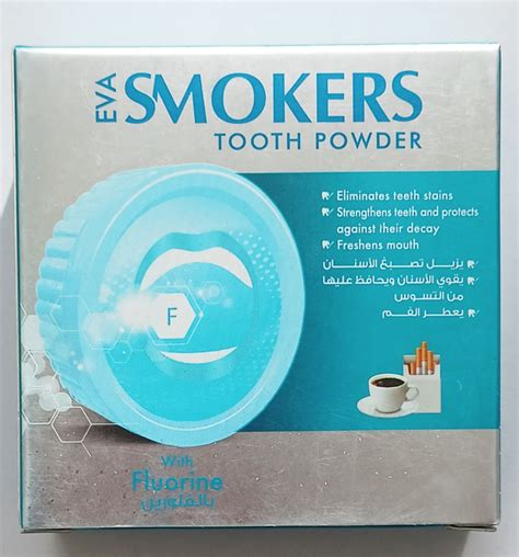EVA SMOKERS TOOTHPOWDER FLUORINE 45GM OFF20