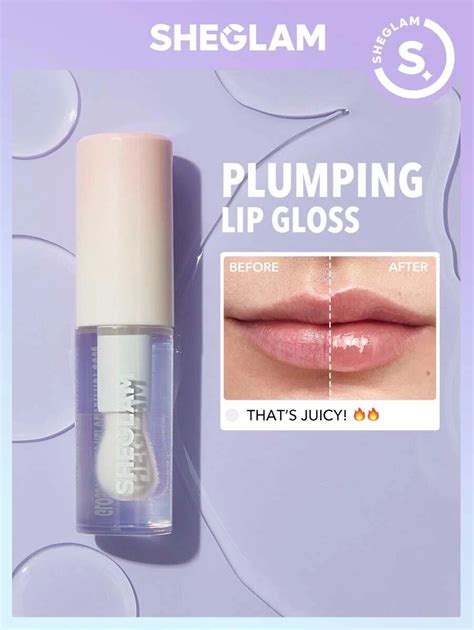 SHEGLAM PLUMPING LIP GLOSS(OWN YOUR SHINE)4.6ML