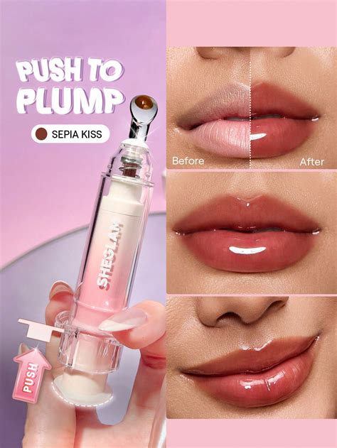 SHEGLAM PLUMPING LIP GLOSS(SEPIA KISS)4.6ML