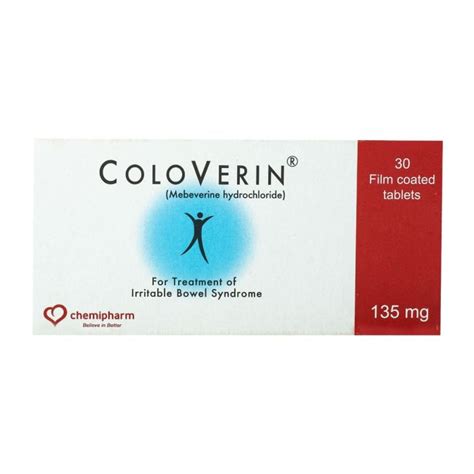 COLOVERIN 135 MG 30 TAB ---