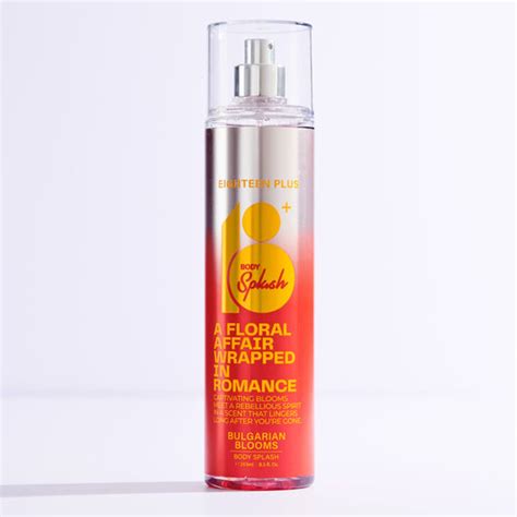 EIGHTEEN PLUS BODY SPLASH BULGARIAN BLOOMS 253ML