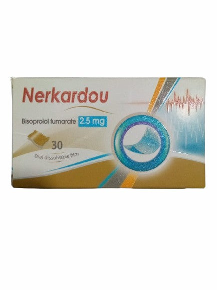 NERKARDOU 2.5 MG 30 ORODISPERSIBLE FILM --
