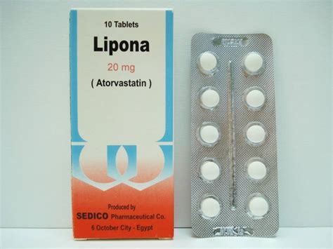 LIPONA 20 MG 10 TAP -
