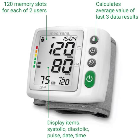 MEDISANA BLOOD PRESSURE (BW315) Wrist Blood Pressure Device
