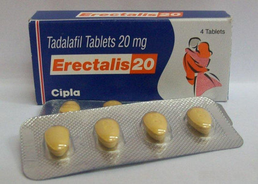 ERECTALIS 20 MG 4 TAB --