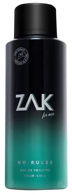 ZAK SPRAY (NO RULES) FOR M 175ML