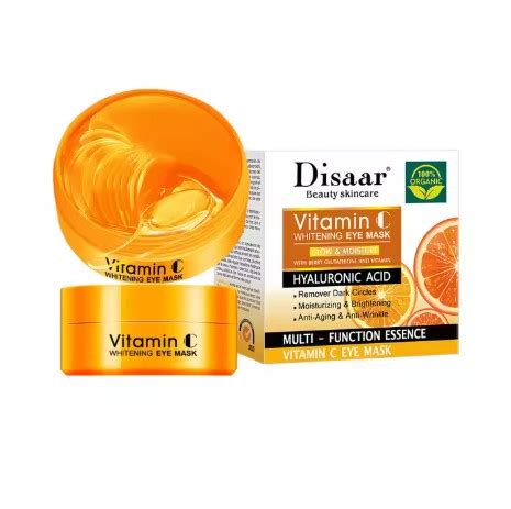 DISAAR VITAMIN C WHITENNING EYE MASK 1.5ML 60PCS