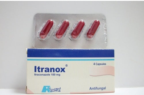 ITRANOX 100MG 5 CAP-