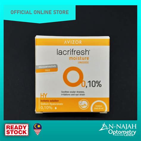 LACRIFRESH LUBRICANT EYE DROP 30UNITS