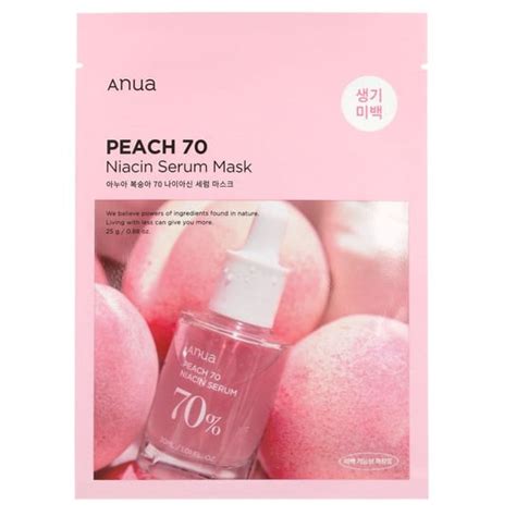 ANUA PEACH 70 NIACIN SERUM MASK 25ML 1PCS %%