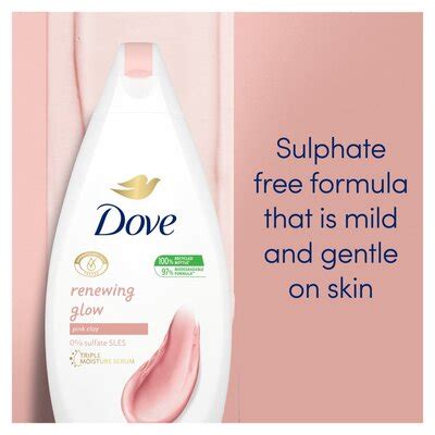 DOVE BODY WASH RENEWING GLOW 500ML %%