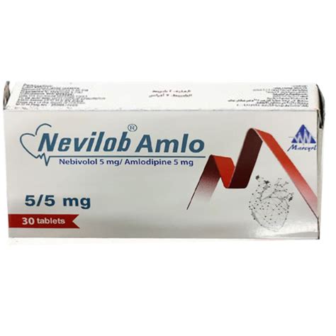 NEVILOB AMLO 5/5MG 30 TABS