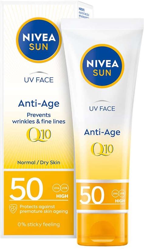 NIVEA UV FACE SANTI AGE Q10 SPF50 50ML