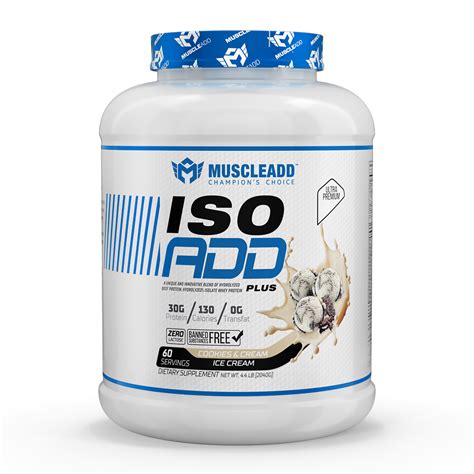 MUSCLEADD ISO ADD PLUS 60SERV COOKIES 2040GM