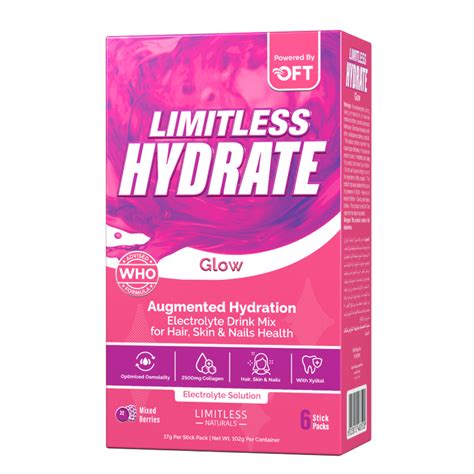 LIMITLESS HYDRATE GLOW MIXED BERRIES 6STICK