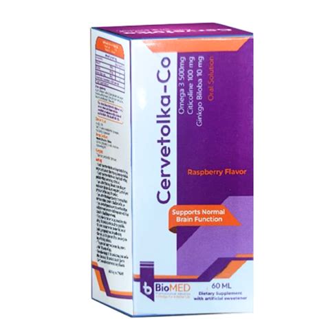 CERVETOLKA CO ORAL SUSP. 60ML
