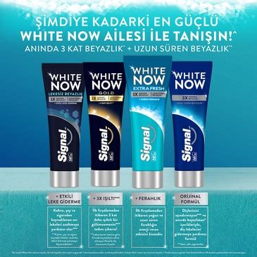 SIGNAL WHITE NOW EXTRA SHINE 75 ML + Free Brush